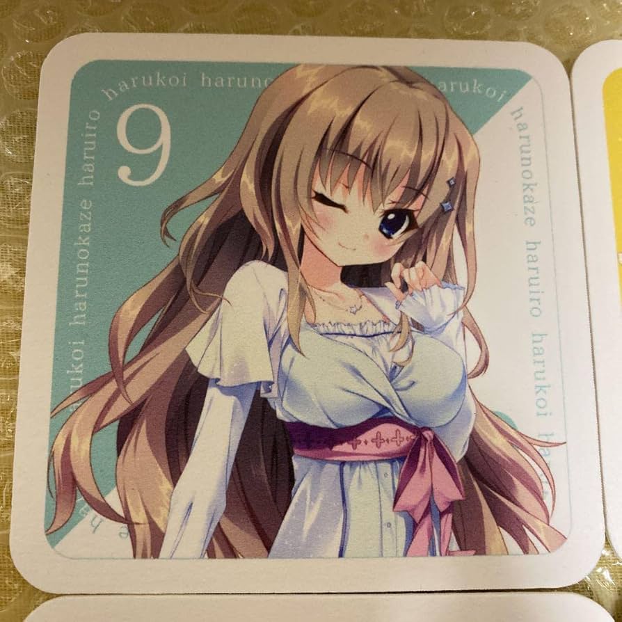 コースター まとめ売り　ぱれっと　9nine 九條都 新海天 結城希亜 Amazon.co.jp: 9-nine- ぱれっと コースター4点セット 九條都 新